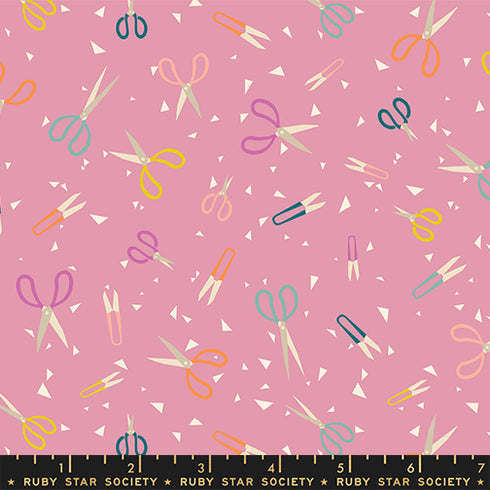 PREORDER Paper Cuts 2 Snip Snip in Plum RS1111 13 - Ruby Star Society Sold by the Half Yard